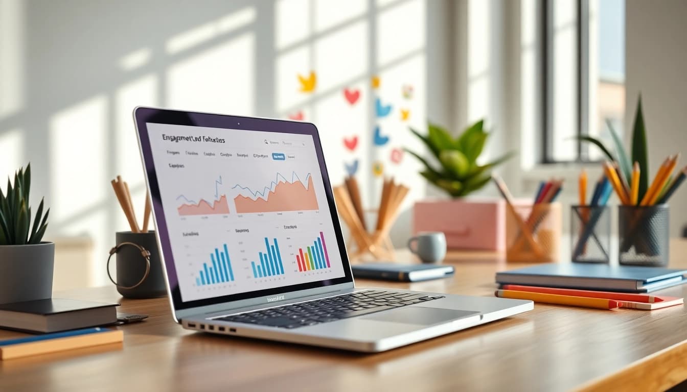 日本人フォロワー 購入を促進するための魅力的なソーシャルメディアマーケティングのシーン。