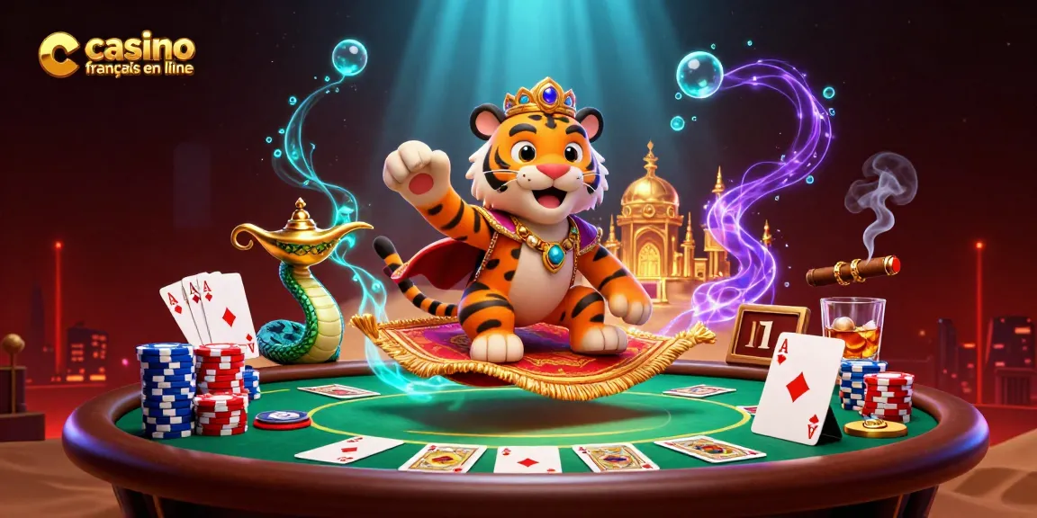 Gagnez des jackpots au casino français en ligne avec des thèmes arabes et des éléments de jeu captivants.