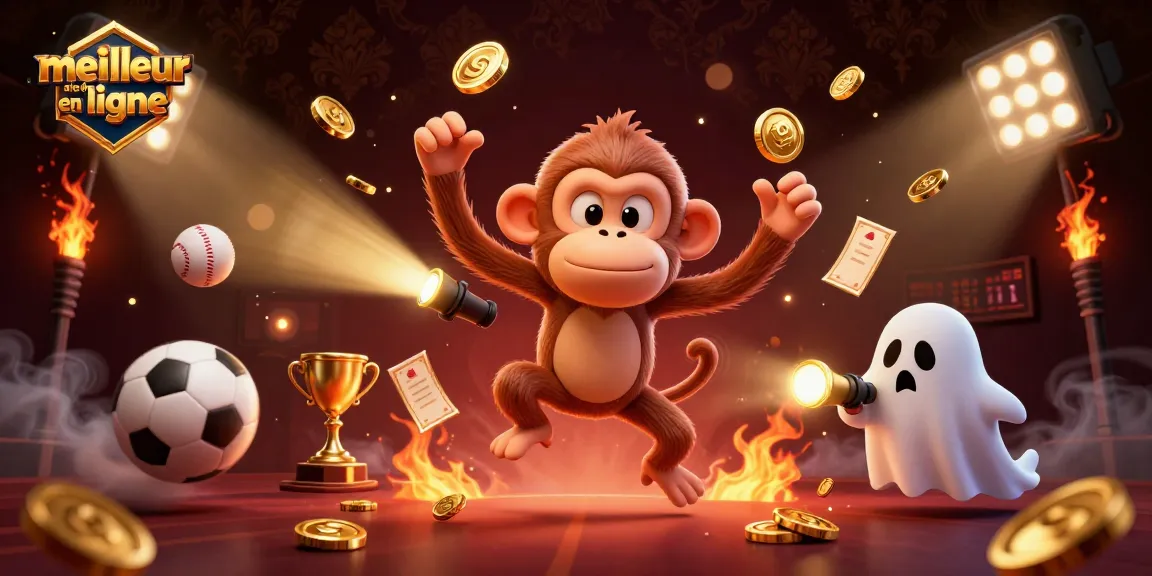 Vivez le meilleur site de pari en ligne avec ce visuel captivant des paris sportifs et des éléments de casino.
