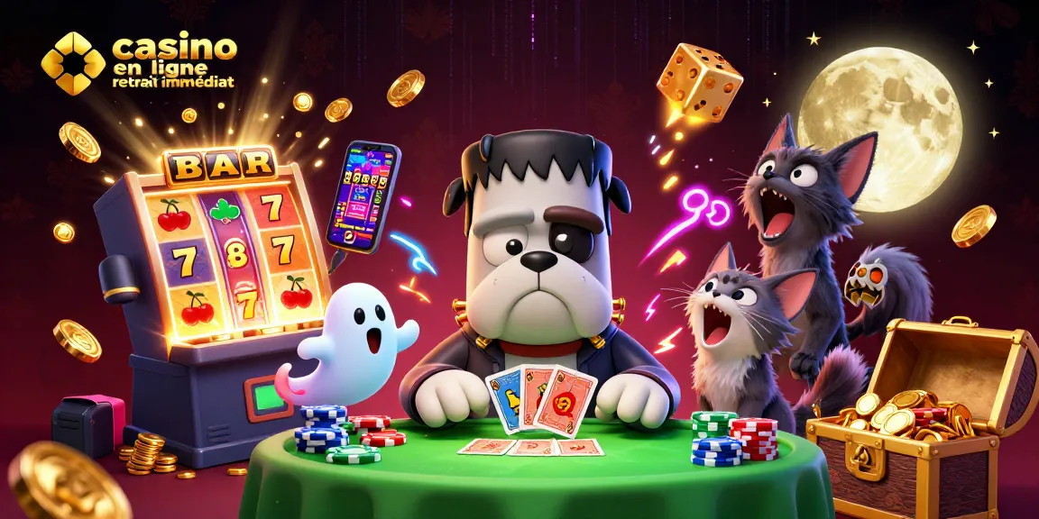 Jouez au casino en ligne retrait immédiat et gagnez rapidement vos gains avec un cadre animé unique.