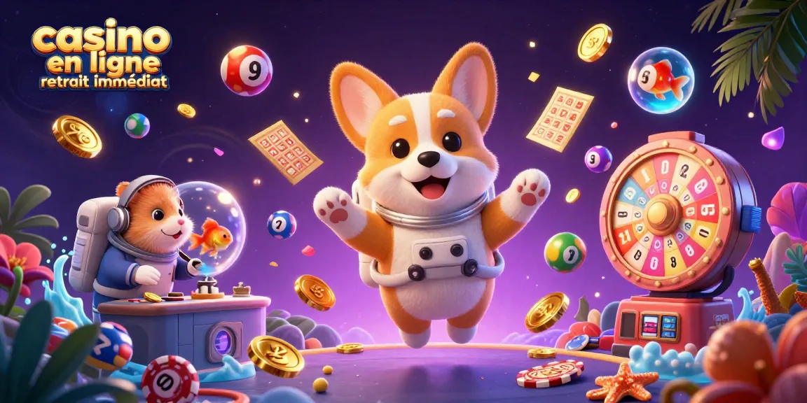 Jouez à un casino en ligne avec retrait immédiat et découvrez des personnages captivants dans un univers ludique et coloré.