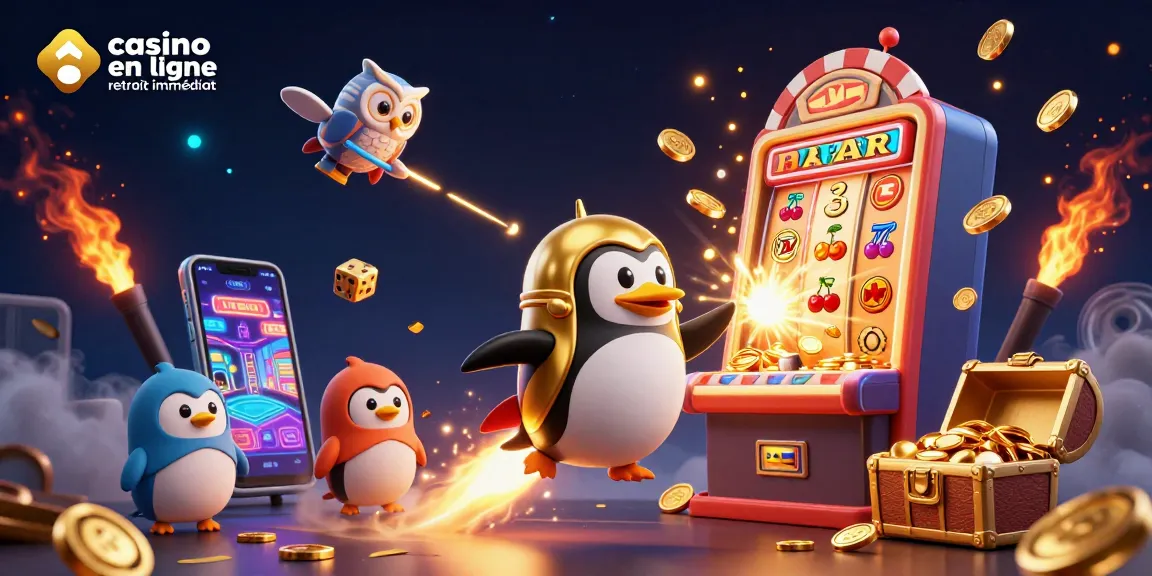 Jouez au casino en ligne retrait immédiat avec un jackpot explosif et des pièces d'or.
