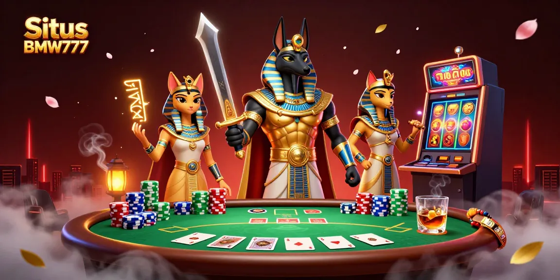 Engage with Situs BMW777 and experience captivating slot wins surrounded by Anubis and Bastet.