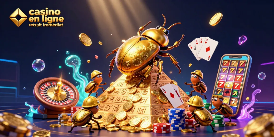 Gagnez avec le casino en ligne retrait immédiat, découvrez des jeux captivants et un univers riche en bonus.