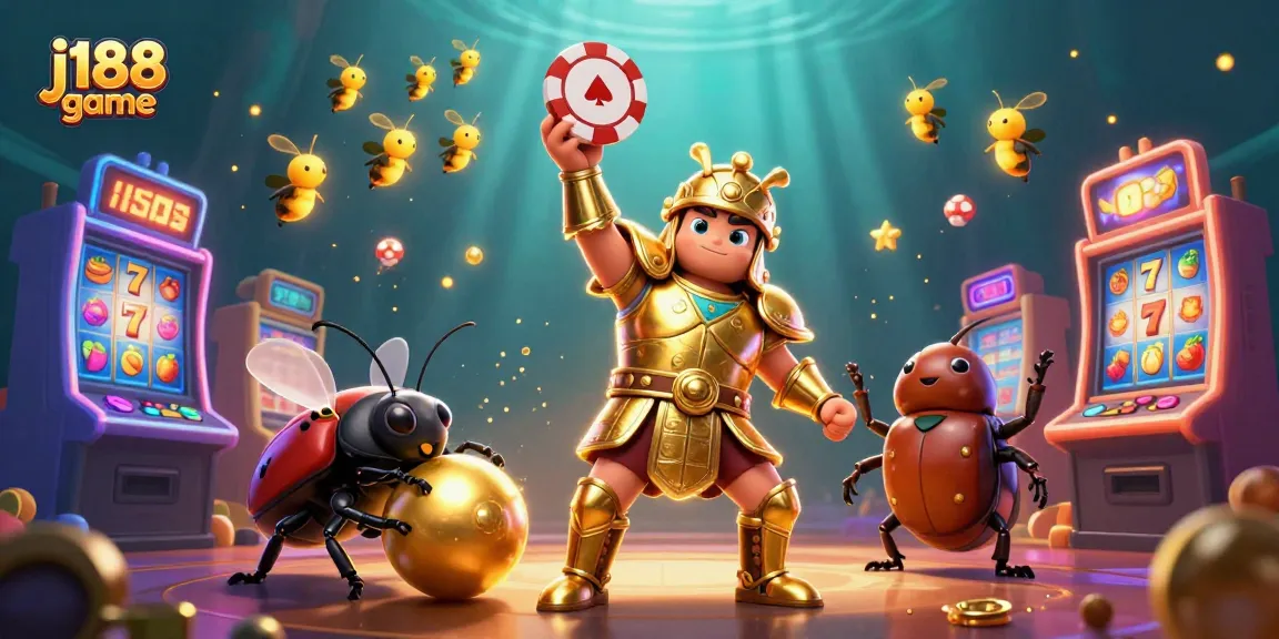 Experience the excitement of the j188 game with thrilling jackpot symbols and dynamic characters.