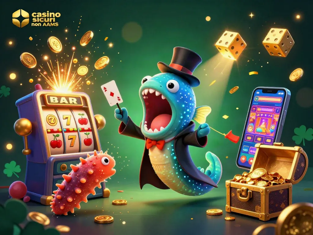 Gioca ai casino sicuri non AAMS con il misterioso pesce angler e la fantasia dell'anguilla gulper.