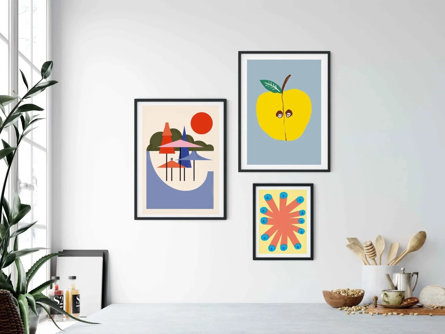 Vinilos decorativos infantiles para habitaciones llenas de color