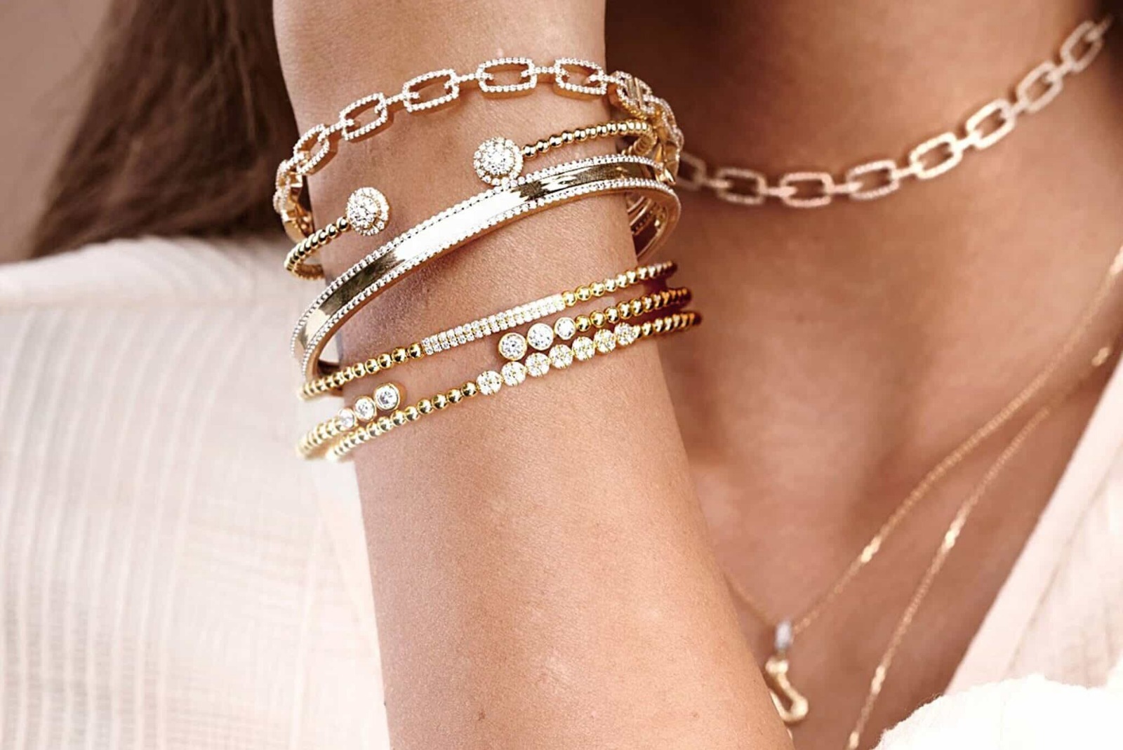 Sparkle Every Day with a Diamond by the Yard Bracelet