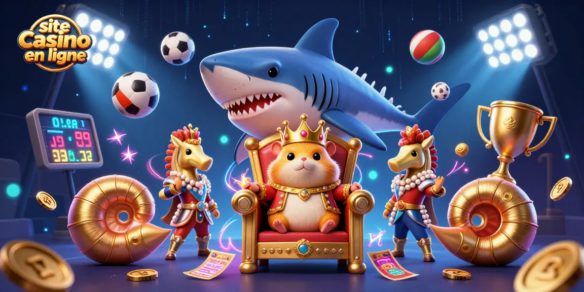 Jouez sur un site casino en ligne avec des scènes colorées et dynamiques captivantes.
