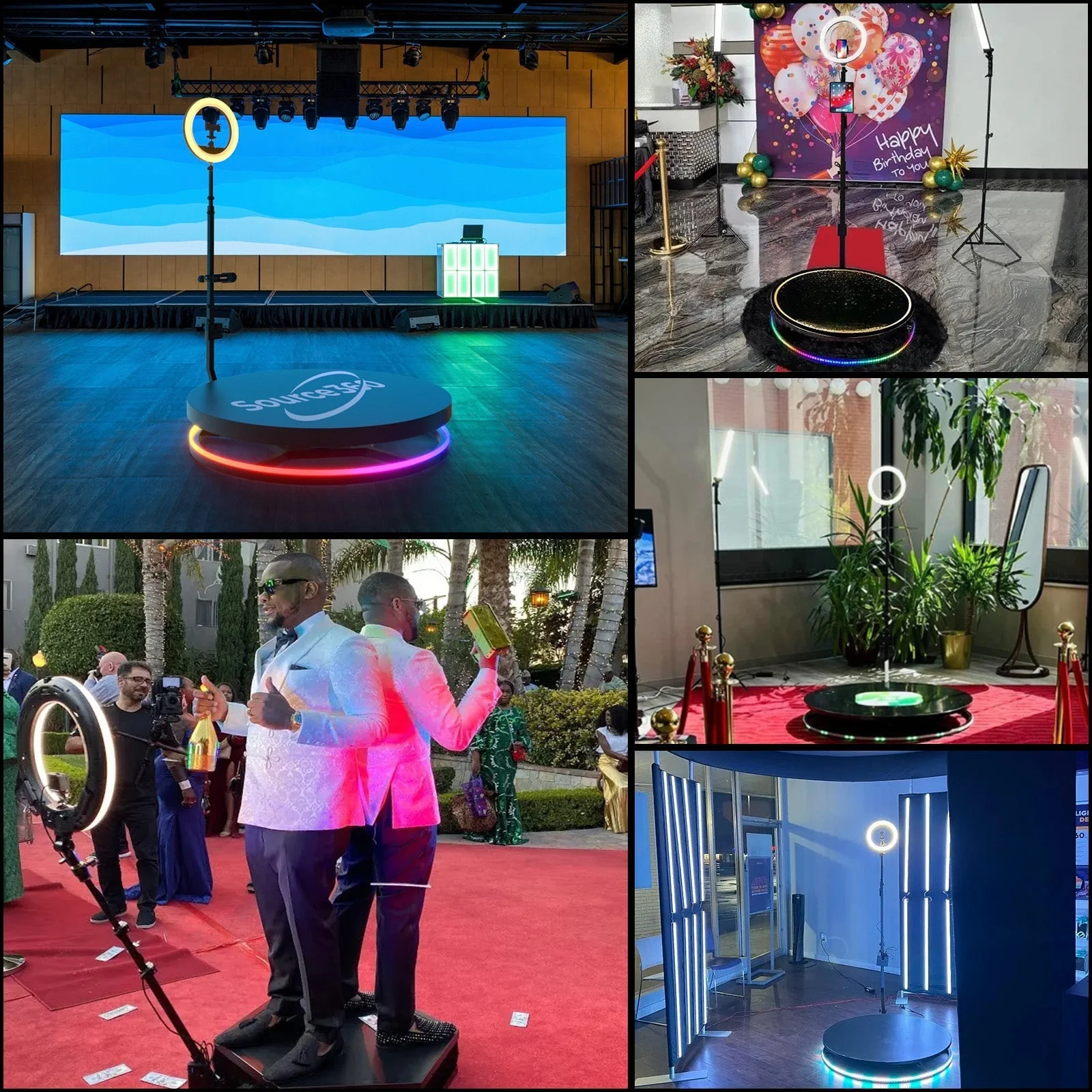 Book the Most Fun DC 360 Photo Booth Rental in Washington DC