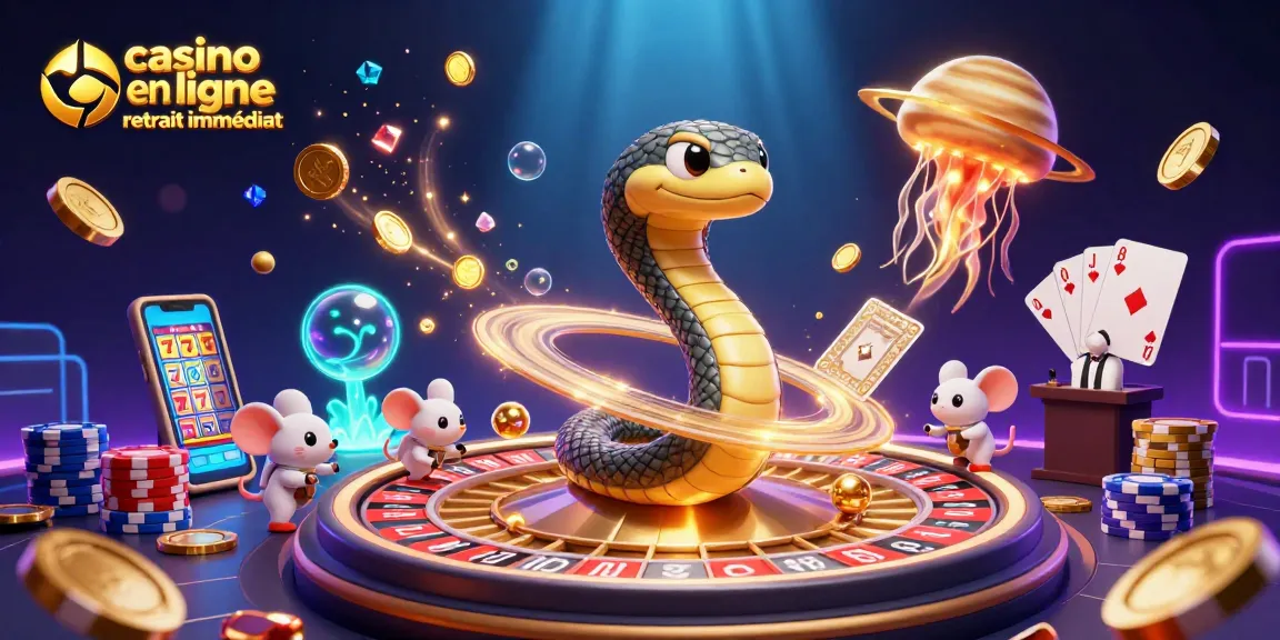 Casino en ligne retrait immédiat avec des jeux dynamiques et des gains instantanés captivants.