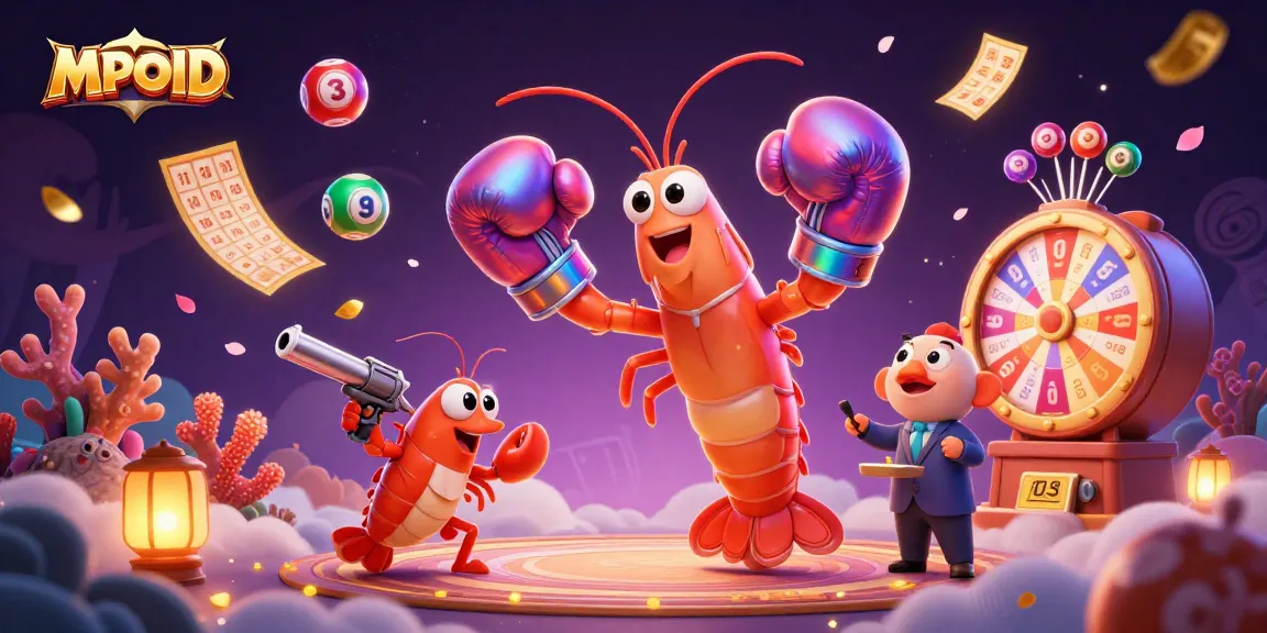 MPOID platform showcasing a vibrant casino atmosphere with energetic characters and interactive game elements.