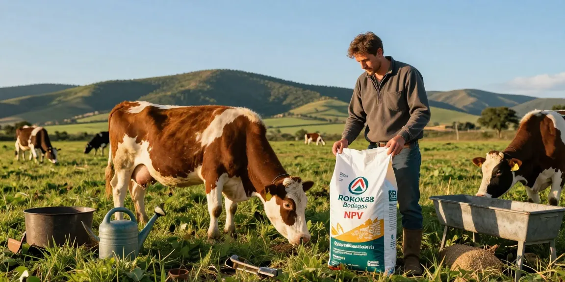 High-quality animal feed from ROKOK88 enhancing livestock health and productivity