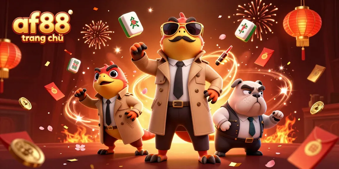 Experience excitement at af88 trang chủ with raptors in a trench coat at a VIP casino lounge.