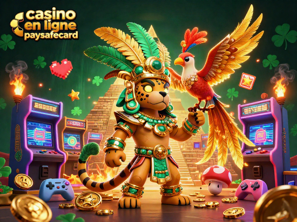 Jouez au casino en ligne paysafecard avec une expérience de jeu dynamique et colorée.