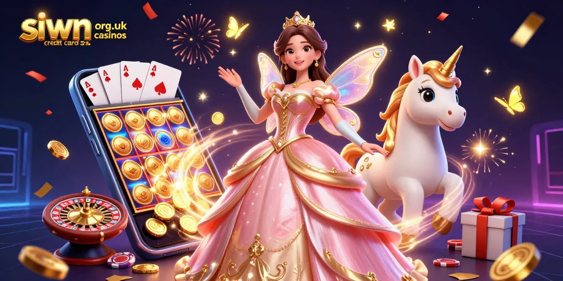 Experience the excitement of siwn.org.uk credit card casinos with our captivating 3D illustration.