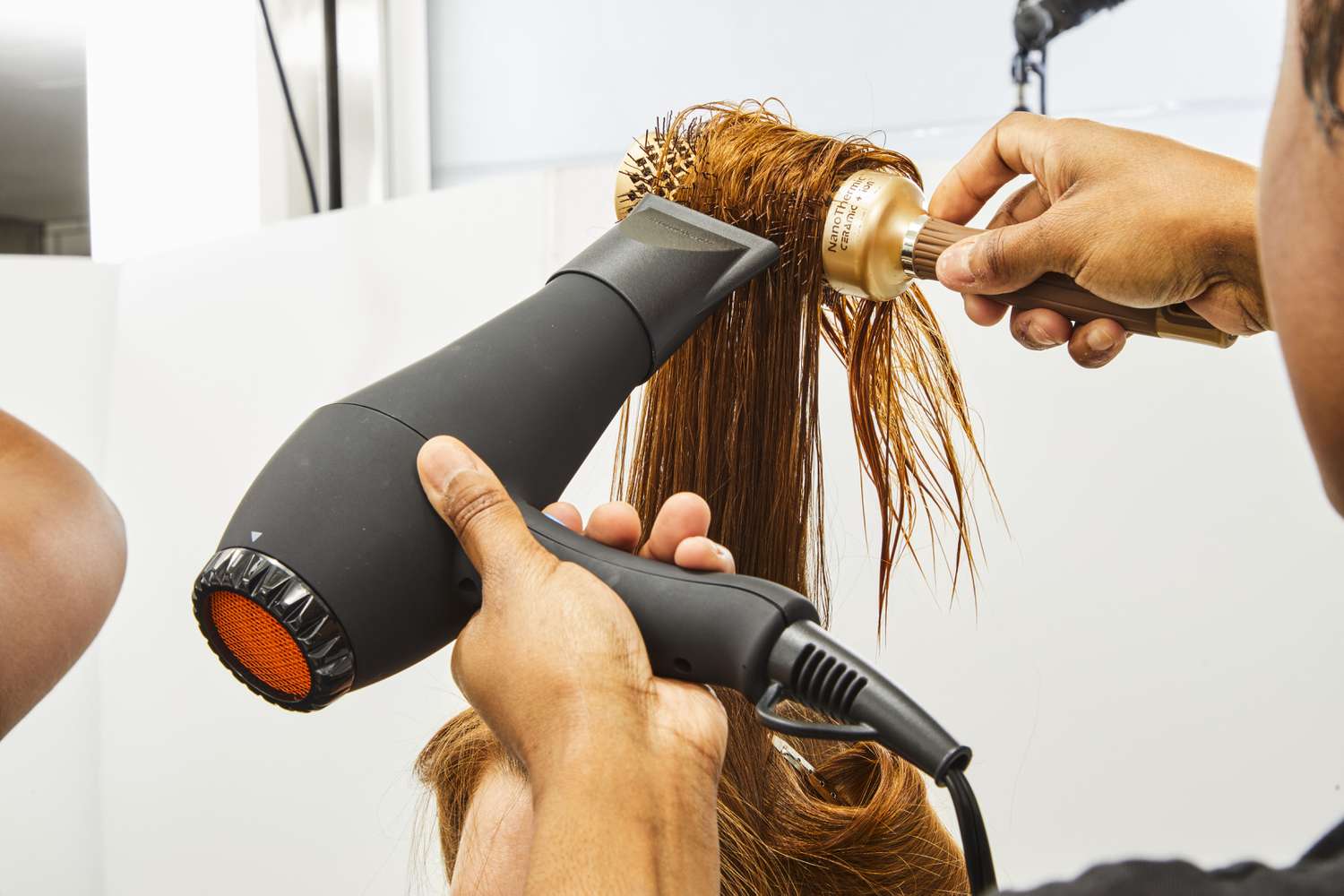 Luxury Ionic Hair Dryer with Sleek and Modern Design