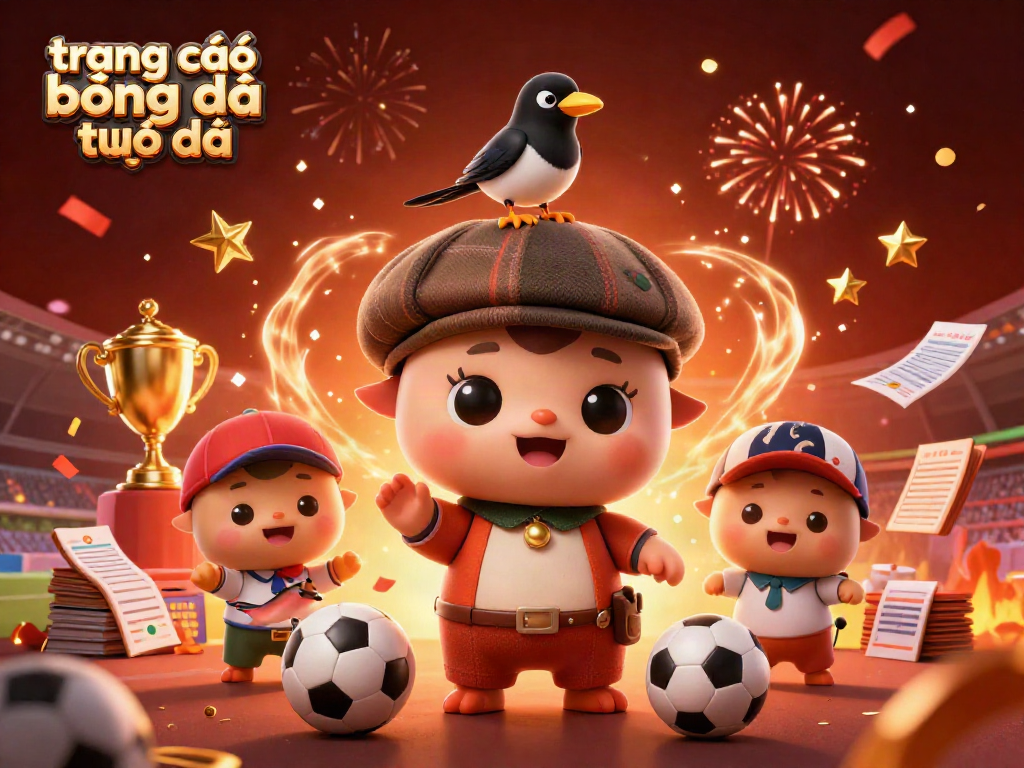 Tham gia trang cá độ bóng đá trực tiếp với các nhân vật hoạt hình dễ thương và một sân vận động đầy nhộn nhịp.
