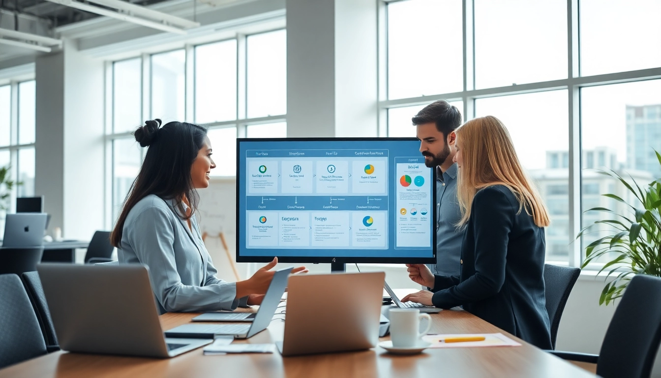 Streamlined process for fast warranty claim decisions showcased in an engaging office setting.