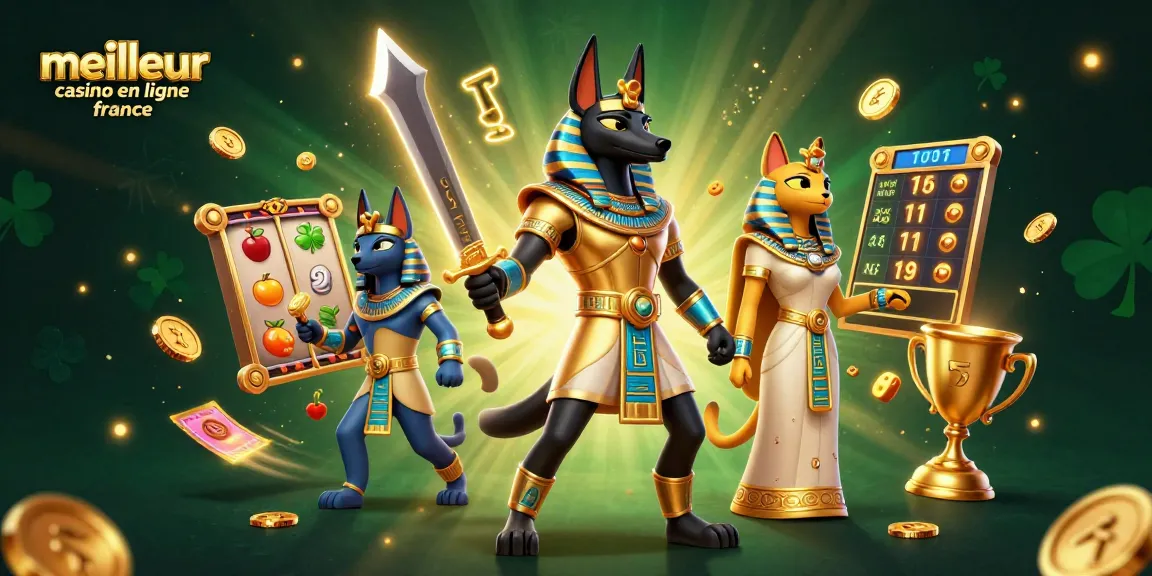 Meilleur casino en ligne France avec machines à sous et jackpots illuminés pour des gains éblouissants.