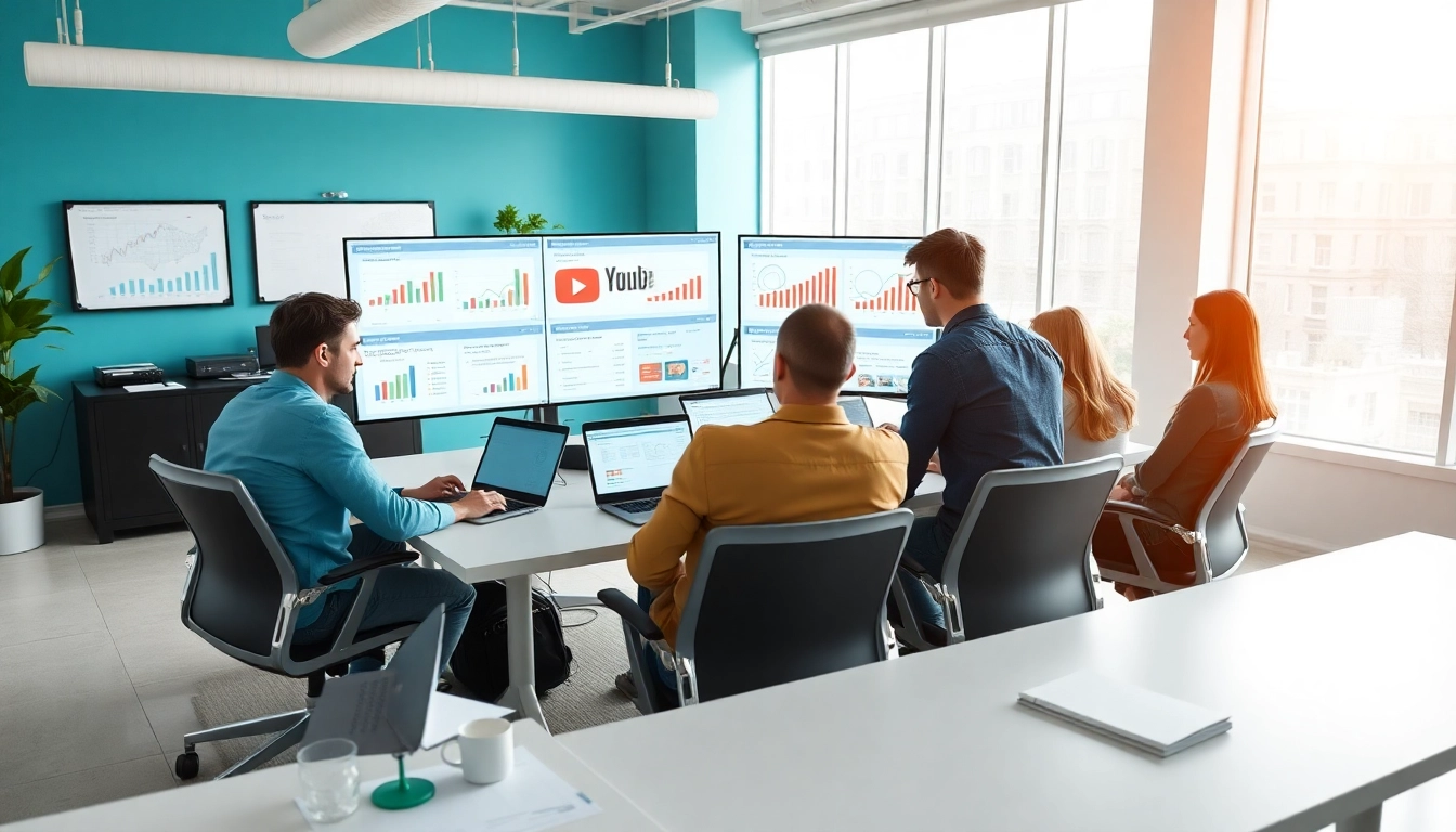 Optimize your digital presence with a youtube smm panel in a collaborative marketing workspace.