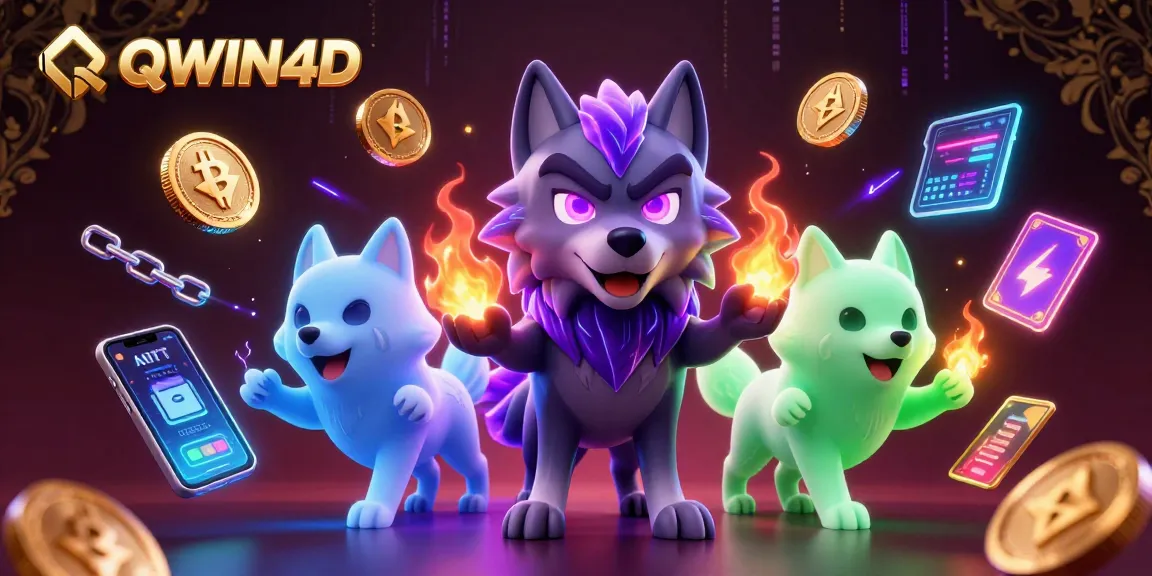 Permainan QQWIN4D mengundang Anda bertransaksi dengan energi spirit dan elemen blockchain.
