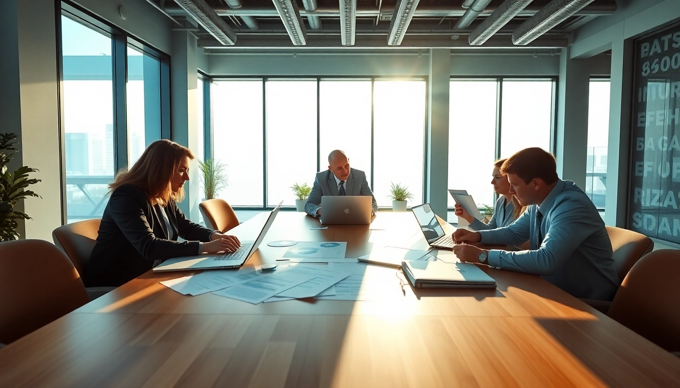 Boost productivity and scrape sales navigator leads safely with collaboration in modern office.