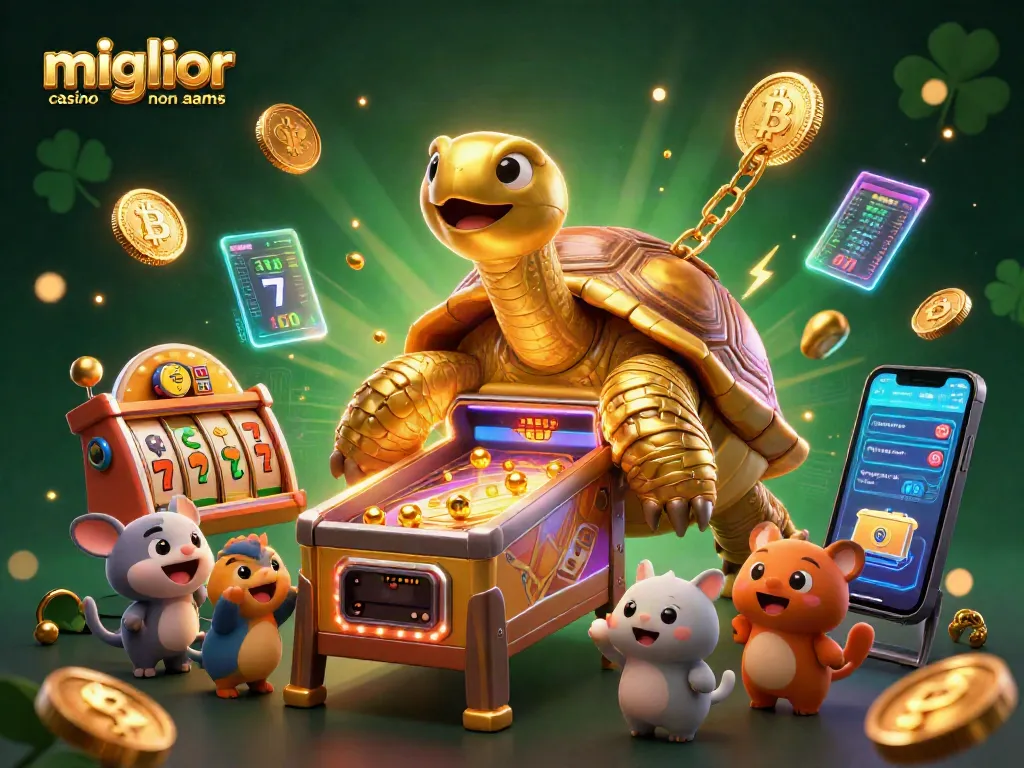 Gioca nei migliori casinò online non AAMS, con slot colorate e animali felici che attendono il turno.