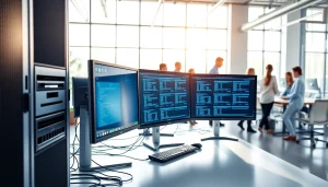 Enhance virtualization Fredericksburg solutions with advanced server technology in a collaborative office.