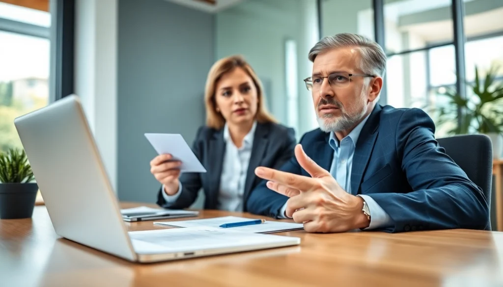 카드 한도 현금화에 대한 정보를 제공하는 전문가의 모습.