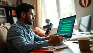 Engage with the best sports betting apps India through a vibrant scene of a bettor in action.