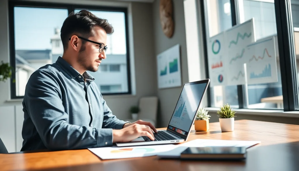 Optimize your website with Edmonton SEO strategies implemented by experts in a professional office.