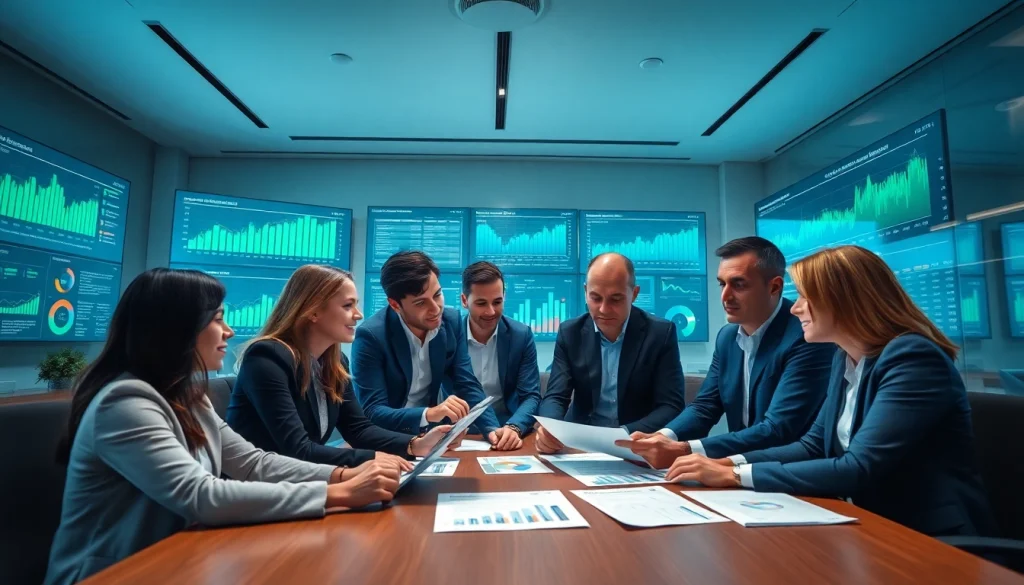 Analyze competitive intelligence trends in a collaborative office environment.