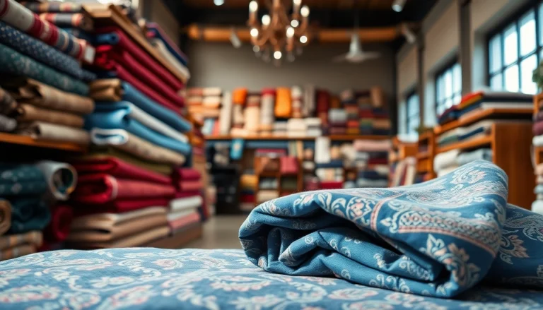 Bekijk de populaire stoffen collectie met unieke patronen en texturen in een elegante setting.