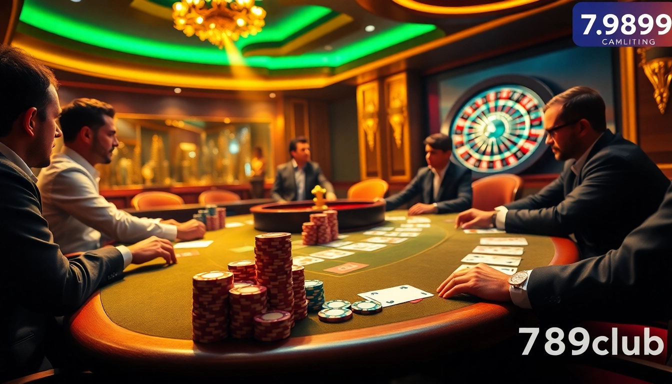 Experience the thrill of gambling at link 789club with vibrant casino activities.