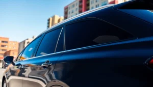 Tinted windows on a sleek vehicle showcase the best window tint Chattanooga TN for style and comfort.