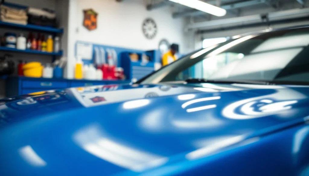 Experience premium car detailing Chattanooga with an expertly polished vehicle in a bright setting.