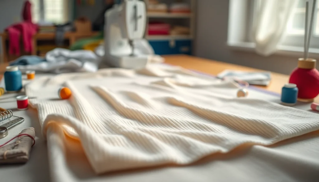 Creëer unieke babykleding met ribcord stof, heldere kleuren en zachte texturen.