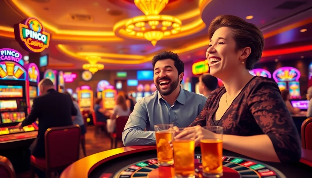 Pinco Casino cashback ilə müştərinin sevinci dolu anını həyat keçirir.