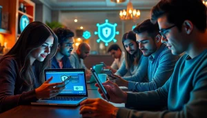 How to find OnlyFans leaks safe while browsing with friends in a cozy café.