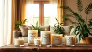 Uživajte u mirisnim svecama od sojinog voska koje stvaraju opuštajuću atmosferu.