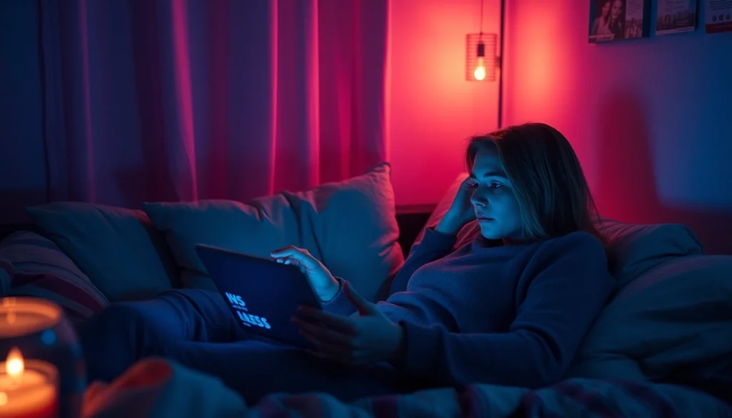 Engaging NSFW AI chat scene showcasing interaction and intimacy.