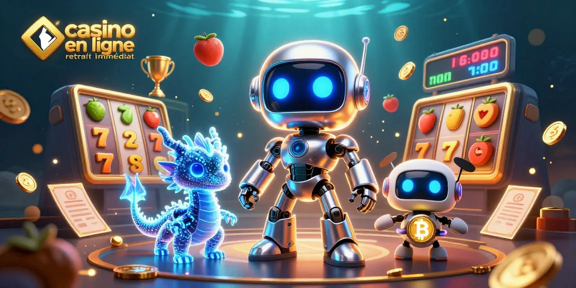 Retirez vos gains rapidement sur casino en ligne retrait immédiat avec une illustration captivante de jeu